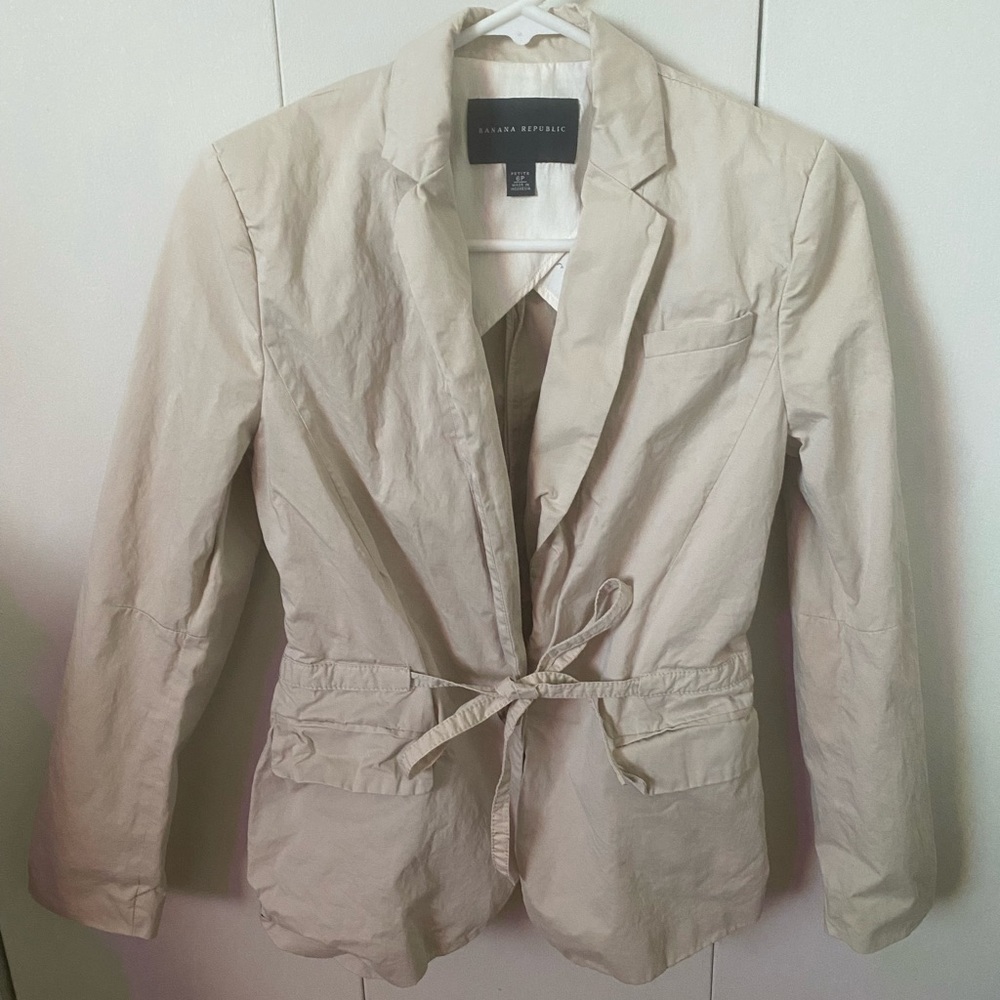 Beige blazer